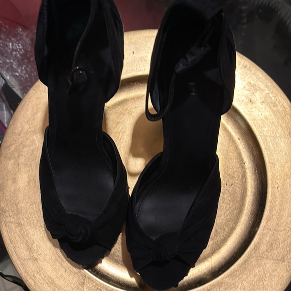 -Guess Womens Kenzie2 Open Toe Ankle Strap Classic Platforms Pumps -Size: 7.5 - Picture 6 of 9